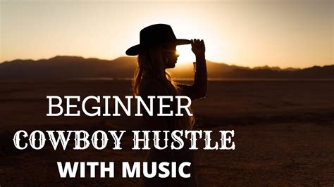 Beginner: Cowboy Hustle - Line Dance With Music - YouTube