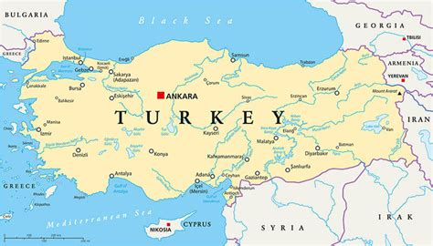 Map Turkey