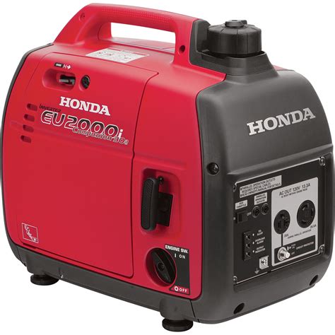 FREE SHIPPING — Honda EU2000i Companion Portable Inverter Generator — 2000 Surge Watts, 1600 ...