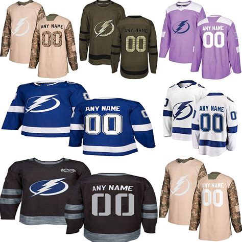 2021 2019 New Tampa Bay Lightning Hockey Jerseys Multiple Styles Mens ...