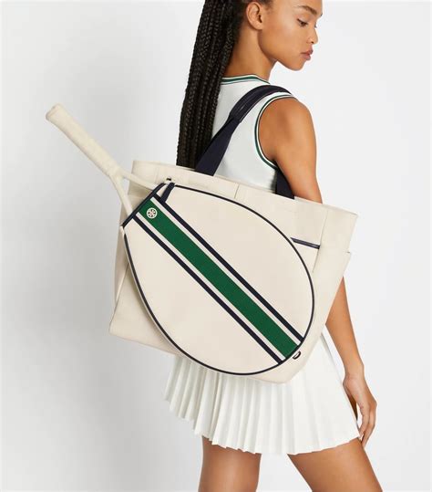 A Tennis Bag: Tory Sport Convertible Stripe Tennis Tote | 11 Best Gym ...