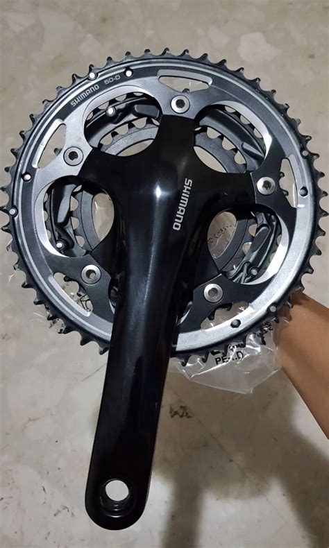 Shimano Triple Crankset(50/39/30), Sports Equipment, Bicycles & Parts, Bicycles on Carousell