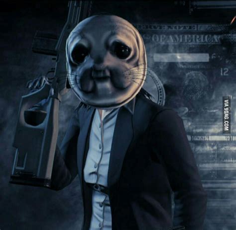 I just started playing Payday 2 and found this mask I lol'd very hard ...