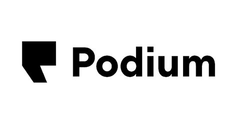 Podium logo transparent PNG - StickPNG