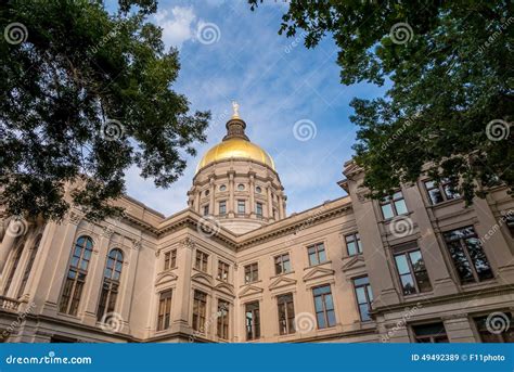 Georgia State Capitol Building in Atlanta, Georgia Stock Image - Image of america, architecture ...