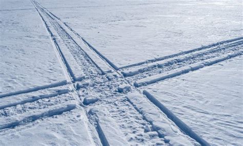 Snowmobile tracks › Way up north