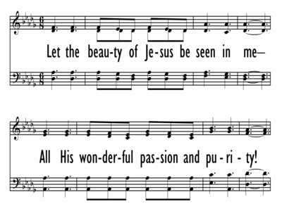 LET THE BEAUTY OF JESUS BE SEEN IN ME | Digital Songs & Hymns