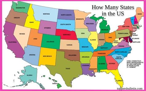 How Many States in USA – Toppers Bulletin