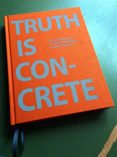 Truth is Concrete | neil cummings