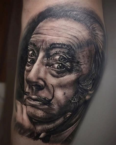 Surreal Salvador Dali | Surreal tattoo, Cool tattoos, Picture tattoos