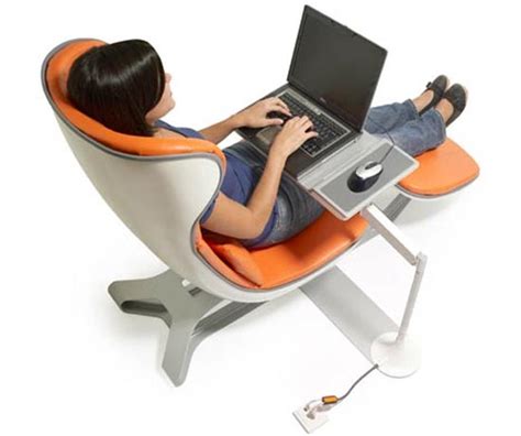 Comfortable Laptop Workstation by Manuel Saez