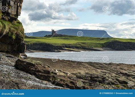 Classiebawn Castle at Mullaghmore Head, Sligo, Ireland Stock Image ...