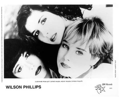 Wilson Phillips Vintage Concert Photo Promo Print, 1990 at Wolfgang's