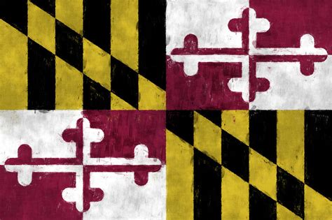 Maryland Flag Digital Art by World Art Prints And Designs | Fine Art America