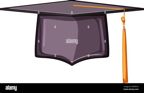 student graduation hat cartoon vector illustration Stock Vector Image & Art - Alamy