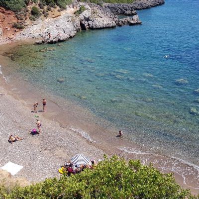 Agios Vasilis beach 🏖️ Euboea, Grecja - szczegółowe funkcje, mapa, zdjęcia