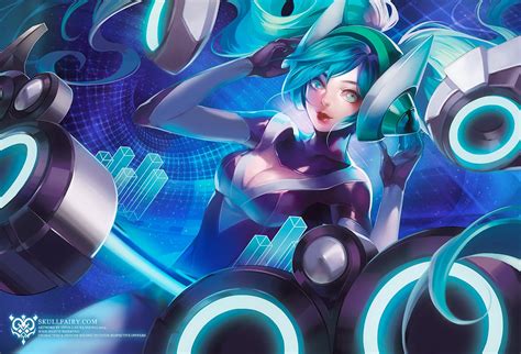 DJ Sona Kinetic | Wallpapers & Fan Arts | League Of Legends | LoL Stats