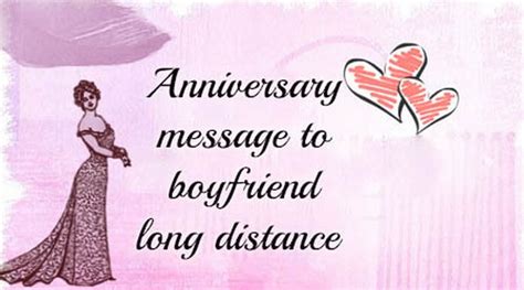 Anniversary Message to Boyfriend Long Distance