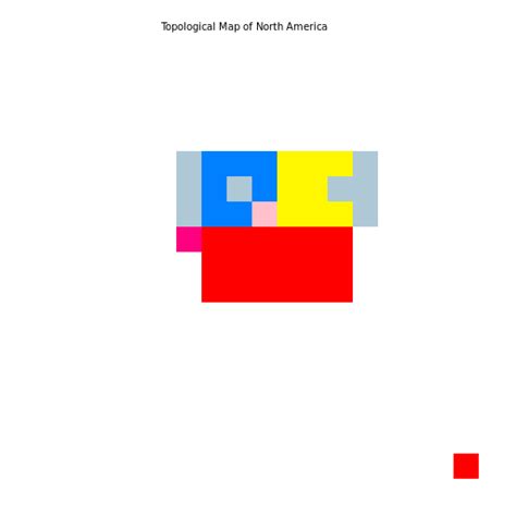 Topological Map of North America - DrawGPT - Fun & Free AI Art ...