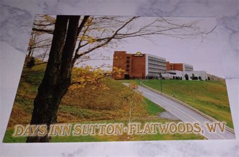 1980s DAYS INN SUTTON, FLATWOODS WV. VTG POSTCARD | eBay