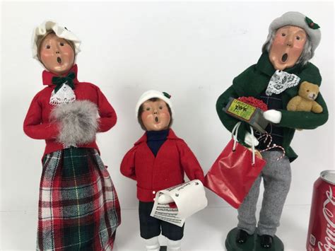 Set Of (3) Buyers' Choice Ltd Christmas Carolers Figurines