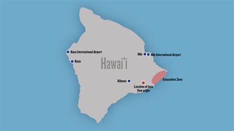 Map Of Hawaii Volcanoes National Park