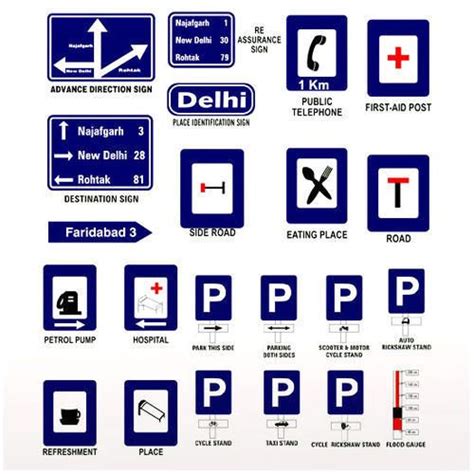 Informatory Road Signs | Road signs, Road traffic signs, Bus stop sign