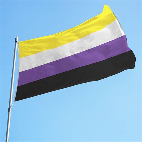 Nonbinary Pride Flag | LGBTQ+ Flags | Made in USA – Ace Flag & Visual Promotion