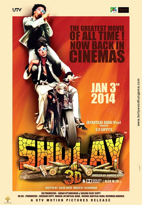 Sholay 3D Movie: Review | Release Date (2014) | Songs | Music | Images ...