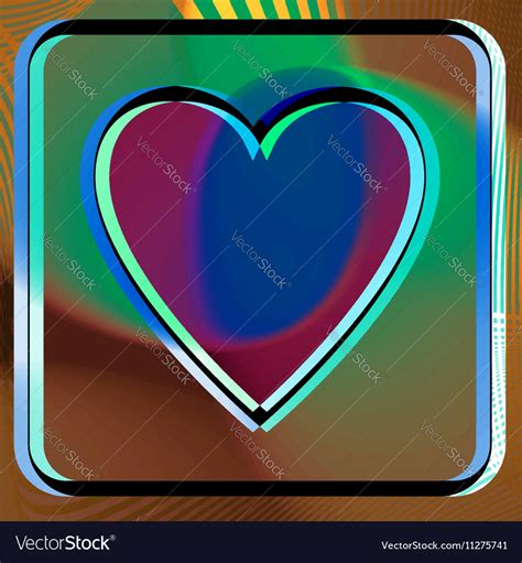 Abstract heart Royalty Free Vector Image - VectorStock