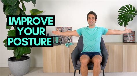 Do These Exercises To Improve Your Posture | Posture Exercises For Seniors - YouTube