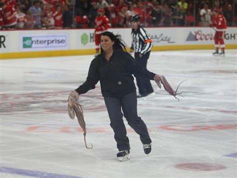 Red Wings: No lifetime ban issued to man for throwing octopus in arena