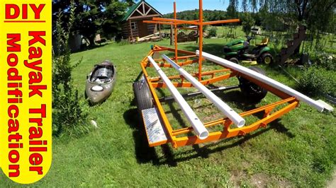 How to make a homemade kayak trailer ~ Ocean sailboat