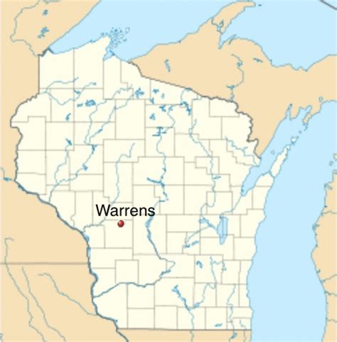 Wisconsin Facts | Notable Places | Warrens, Wisconsin