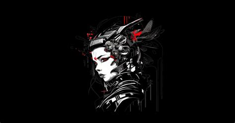 Cyberpunk Maiko - Cyberpunk - T-Shirt | TeePublic