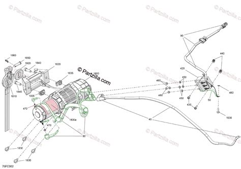 Can-Am ATV 2023 OEM Parts Diagram for Electric - Winch | Partzilla.com