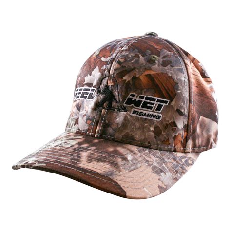 Stretch Cotton Flexfit Camo Cap - Reel Wet Fishing