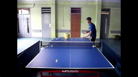 Table Tennis Backspin Serve - YouTube