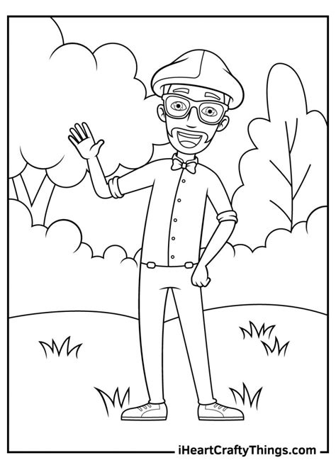 Blippi Character Coloring Pages (100% Free Printables)