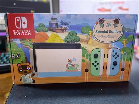 NINTENDO SWITCH GEN 2 CONSOLE ANIMAL CROSSING NEW HORIZON SPECIAL ...