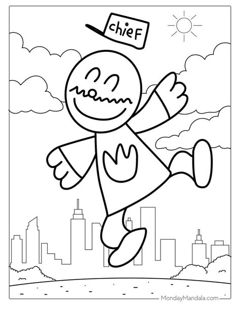 19 Dog Man Coloring Pages (Free PDF Printables)