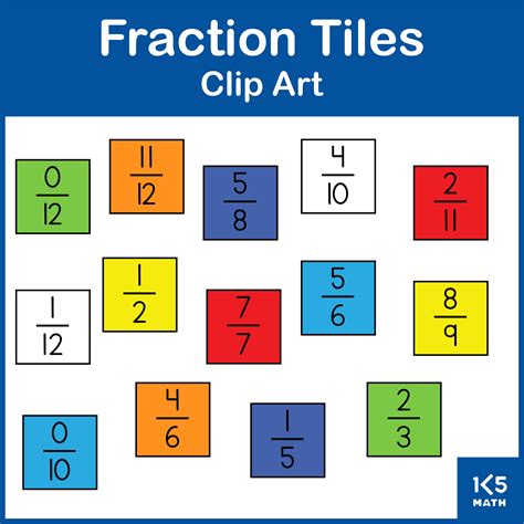 Equivalent Fractions Clipart