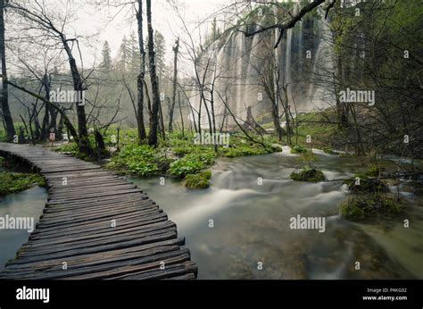 Plitvice Lakes National Park, UNESCO World Heritage Site, Croatia ...