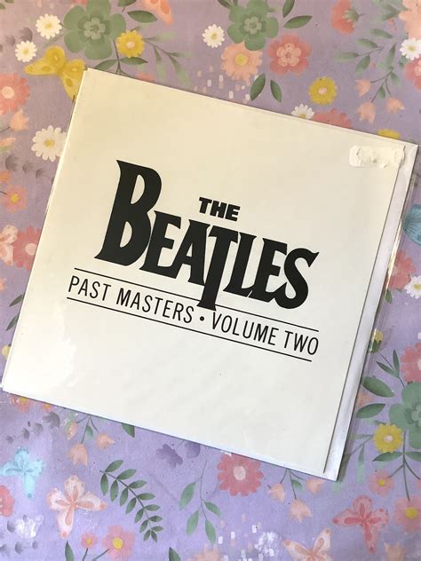 The Beatles 'past Masters Volume Two' Vintage 1988 - Etsy