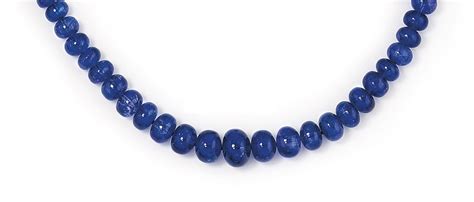 A tanzanite bead necklace | Christie's