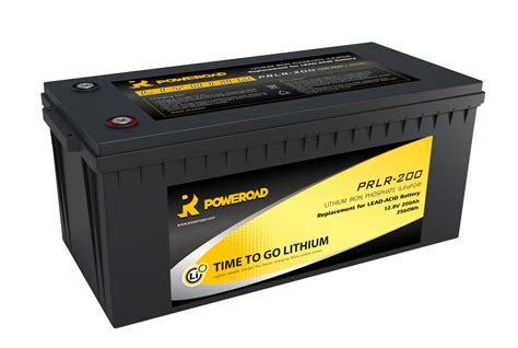 12V 200AH POWEROAD BASE LITHIUM LIFEPO4 BATTERY (N/A) - Alpha Batteries