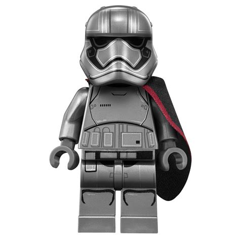 LEGO Captain Phasma Minifigure with Pointed Mouth Pattern | Brick Owl - LEGO Marketplace