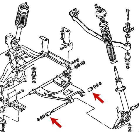 Datsun 240Z 260Z 280Z Rear Suspension Spindle Outer Control Arm ...