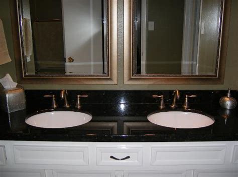 Bathroom Vanity Tops | Stone Countertops - absolute black granite ...