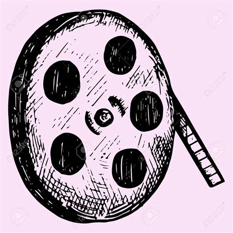 Film Reel Drawing at GetDrawings | Free download